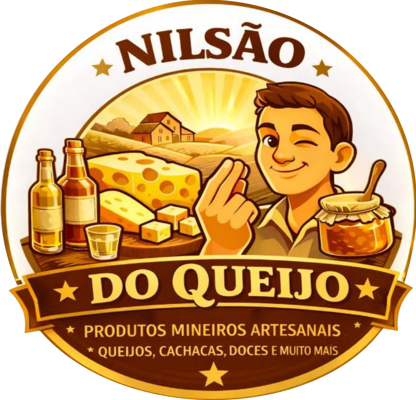 logo nilsão do queijo